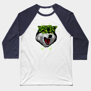 green wolf Baseball T-Shirt